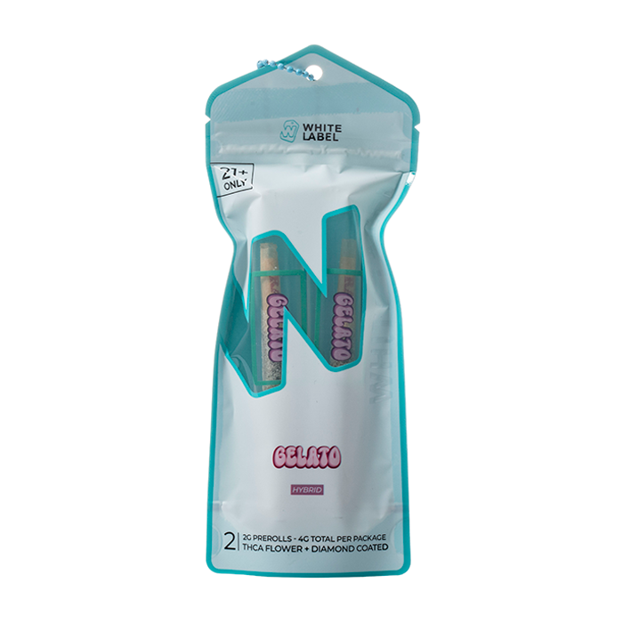 White Label THCA 2X2 Gram Pre Rollz 4G $12.99