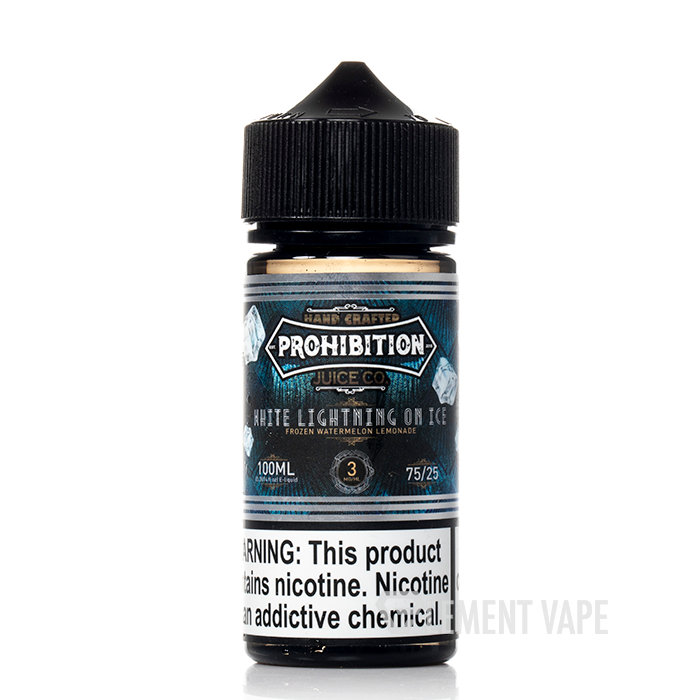 White Lightning on ICE – Prohibition Juice Co. – 100mL