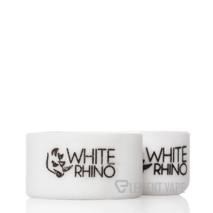 White Rhino Ceramic Drop-In Dish - $2.99