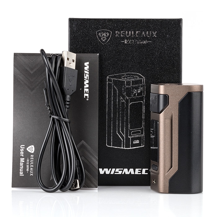 geekvape aegis solo 3 istruzioni Wismec RX200 Reuleaux 200W Mod Powred by 3 18650 Batteries Support  VW/TC-Ni/TC-Ti/TC-SS Mode(Wismec's Chip)-Matte white main image 1