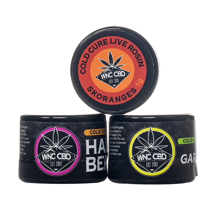 WNC CBD THCA Cold Cure Live Rosin 1G $39.99
