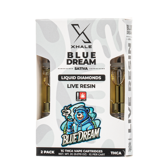 Xhale THCA Live Resin Cartridge 2G - $17.99