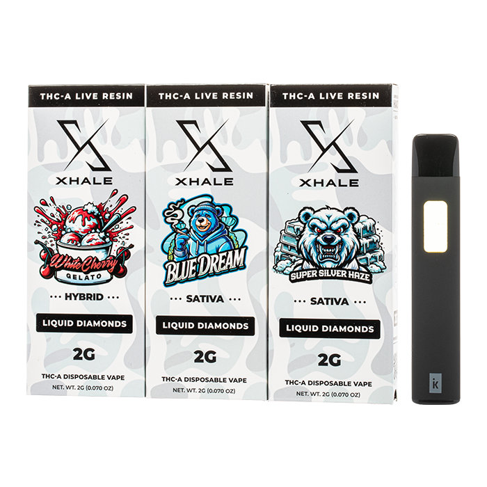 Xhale THCA Live Resin Disposable 2G - $16.99