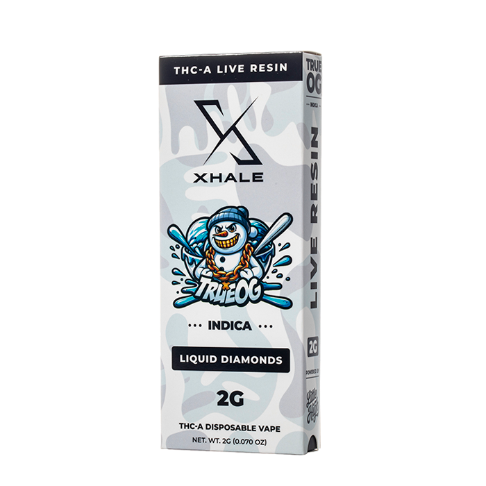 Xhale THCA Live Resin Disposable 2G
