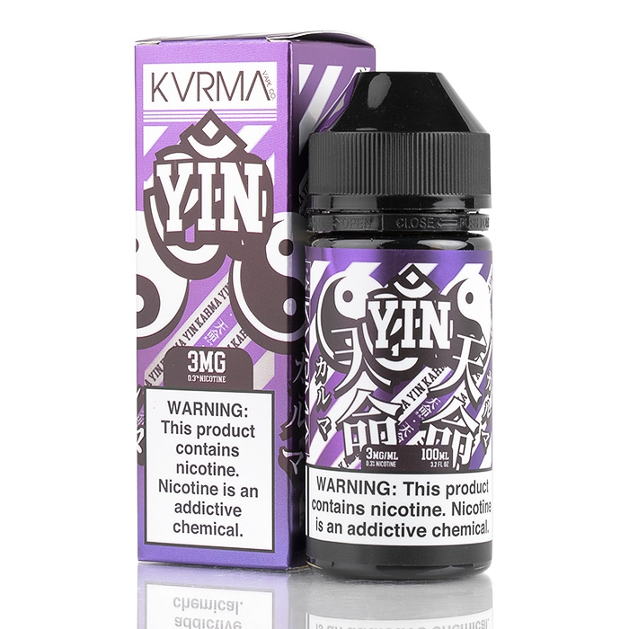 Yin - Karma Vape Co. | 100mL eJuice