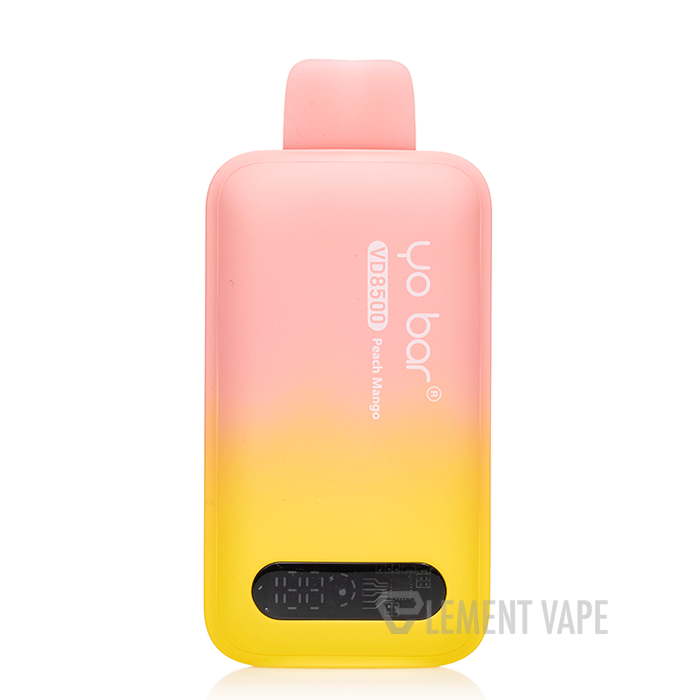 yo bar vape DV8500 Disposable Flavor:Orange Nicotine Strength:18 mg - High Strength what flavors of elf