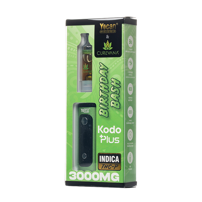 Yocan Gold x Curevana Kodo Plus THCP Infused Cartridge Kit 3G