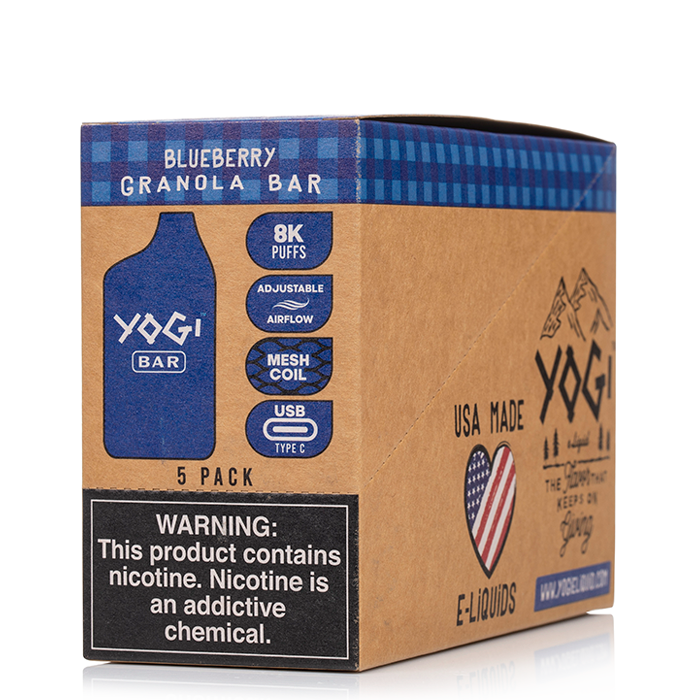 Yogi Bar 8000 Disposable (5-Pack)