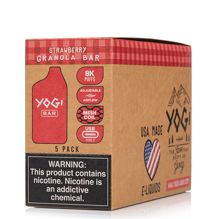 Yogi Bar 8000 Disposable (5-Pack)
