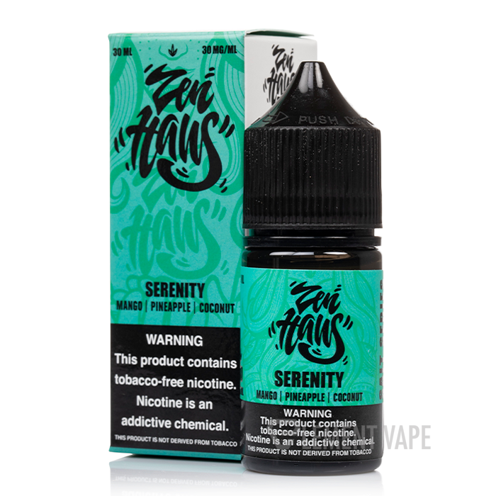 Serenity - Zen Haus SALTS - 30mL $9.99