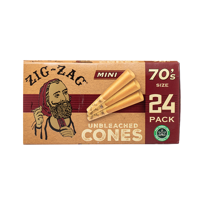 ZIG ZAG 70's Mini Cones - 288ct Box $43.99