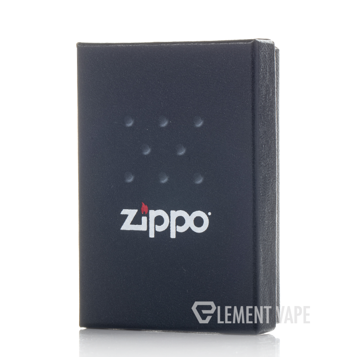 Zippo Matte Black Gambling Lighter - 49257