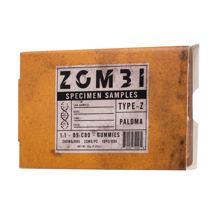 Zombi Delta 9 Blister Gummies 200mg