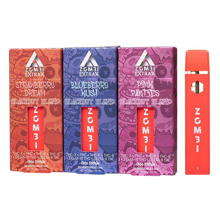 elf bar vape uk Zombi Extrax Blackout Blend Disposable 3G