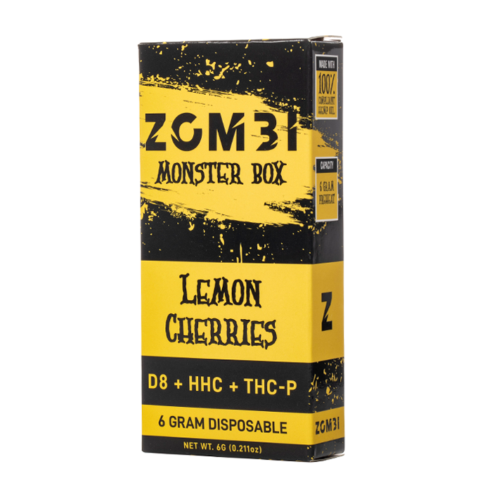 Zombi Monster Box D8 + HHC + THC-P Disposable 6G $19.99