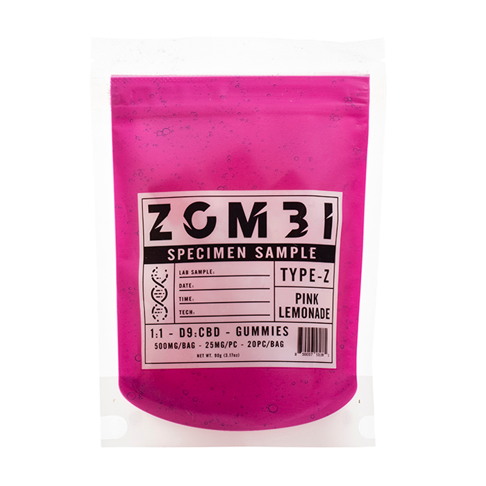 Zombi Specimen Sample Type-Z Gummies 500mg
