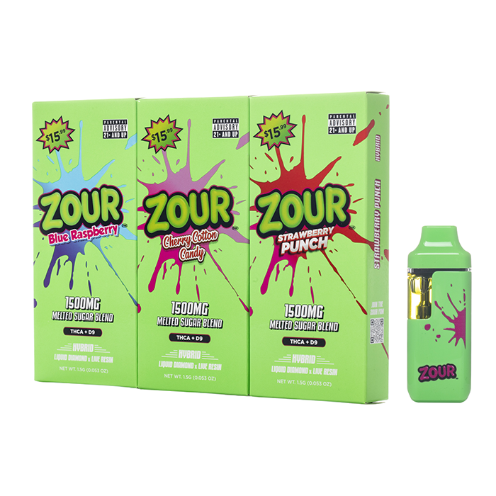 sugar free vape juice Zour Stash Melted Blend Disposable 1.5G Flavour:Gusto Green Apple serving options further add Lost Mary MT15000 Turbo HQD Salt E-Liquid
