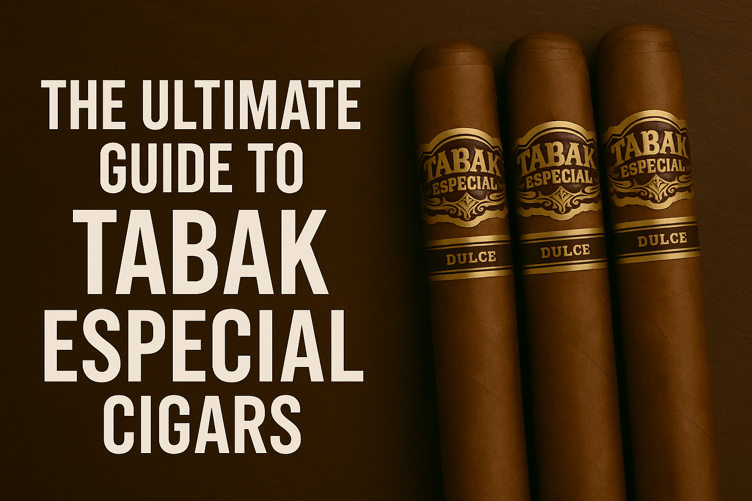 ultimate tobacco The Ultimate Guide to Tabak Especial Cigars