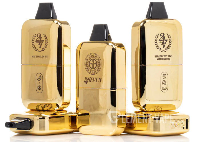 gold bar vape review REVIEW: Gold Bar 24 Seven 24K Disposable