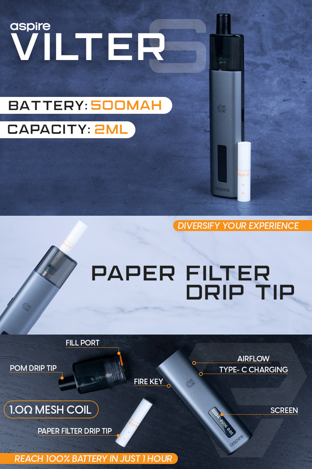 aspire filter vape What's behind the explosive growth of JUUL main image 1