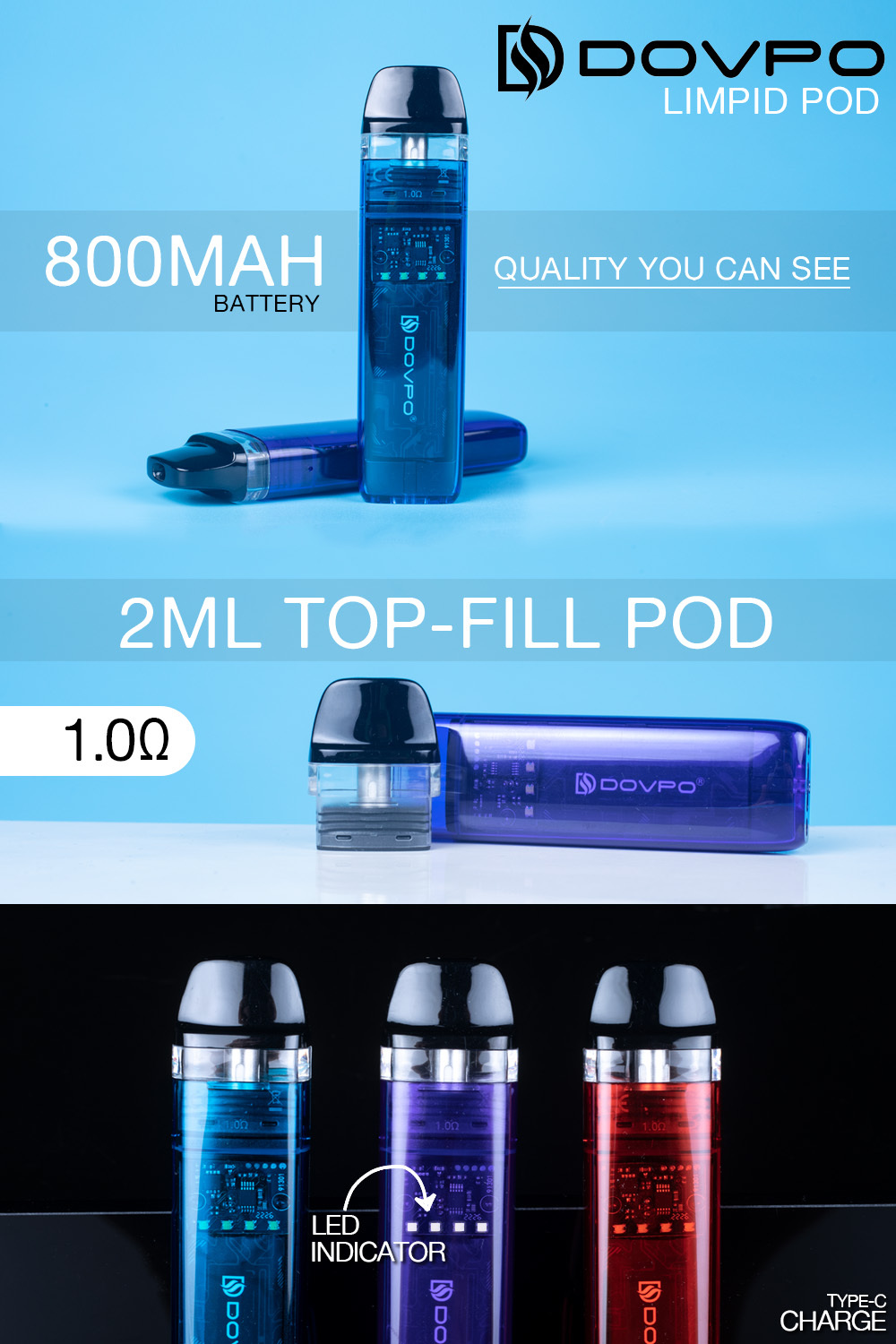 Dovpo Limpid 15W Pod System