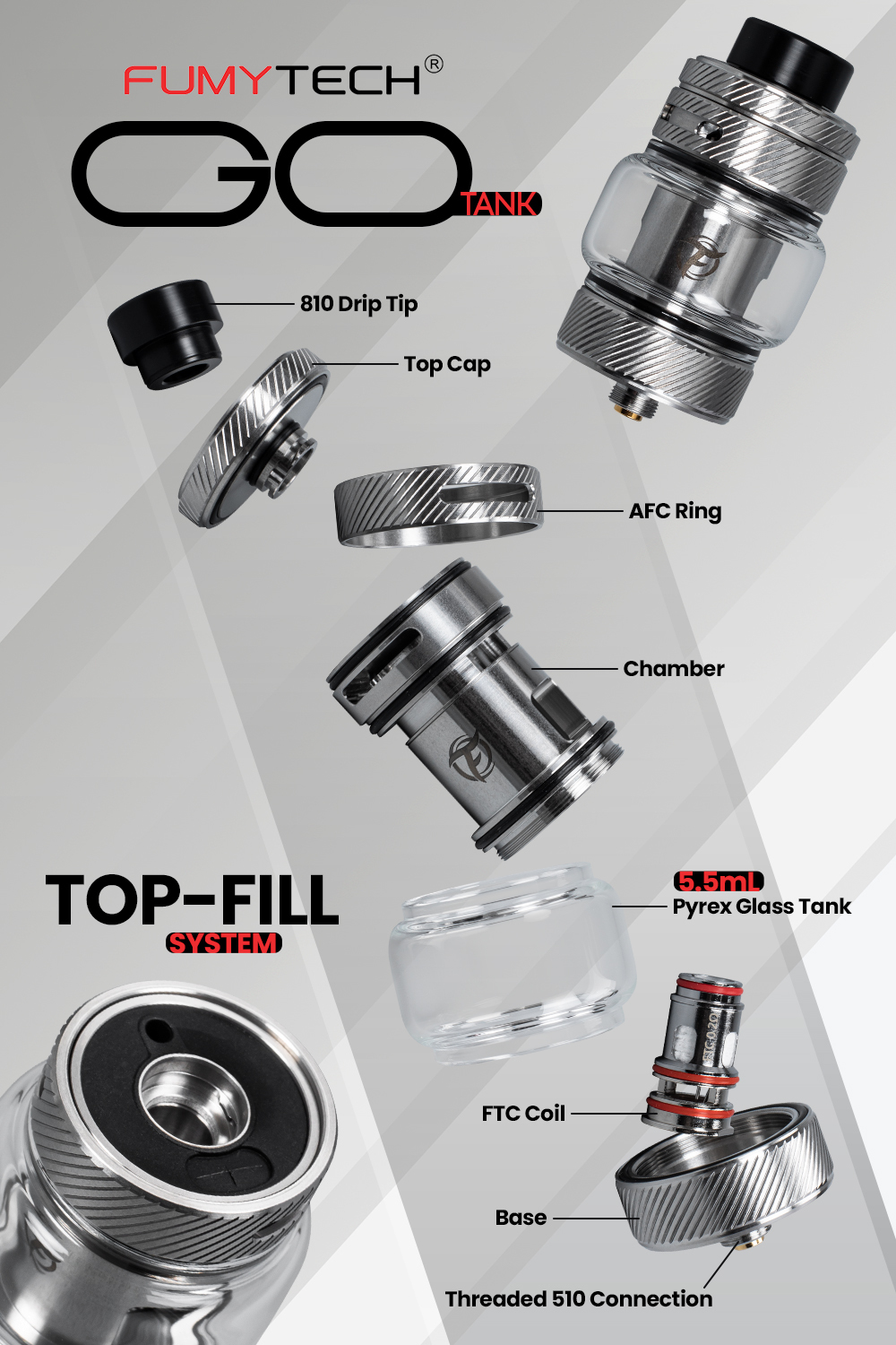 how much is elf bar vape Smok Gram 16 MTL Vape Tank - 2ml TDP Compliant | bearsvapes.co.uk main image 1