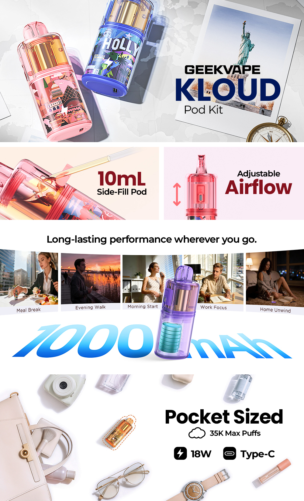 Geek Vape Kloud Pod Kit $11.99