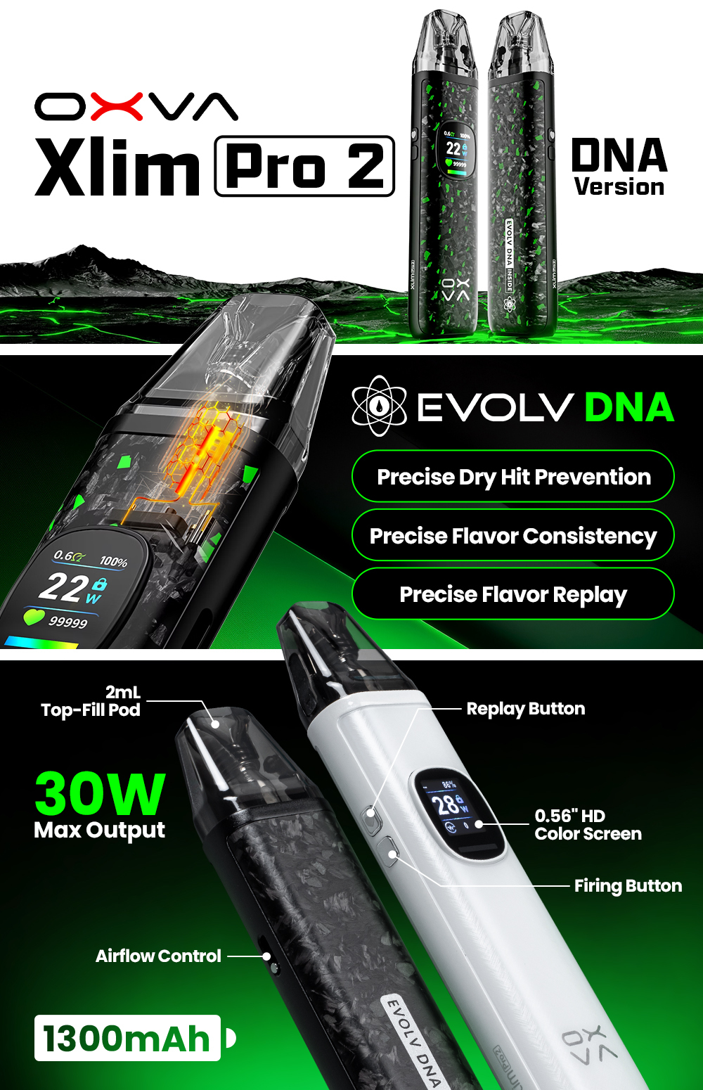 elfbar elfa kaufen XLIM Pro 2 (DNA Version) – OXVA STORE main image 1