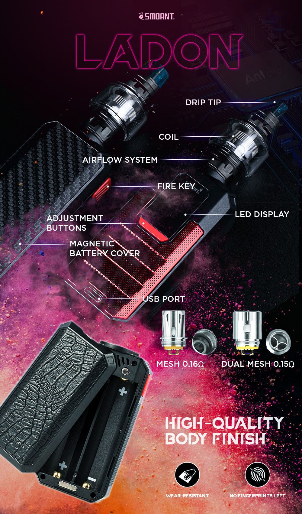 Smoant LADON 225W Starter Kit