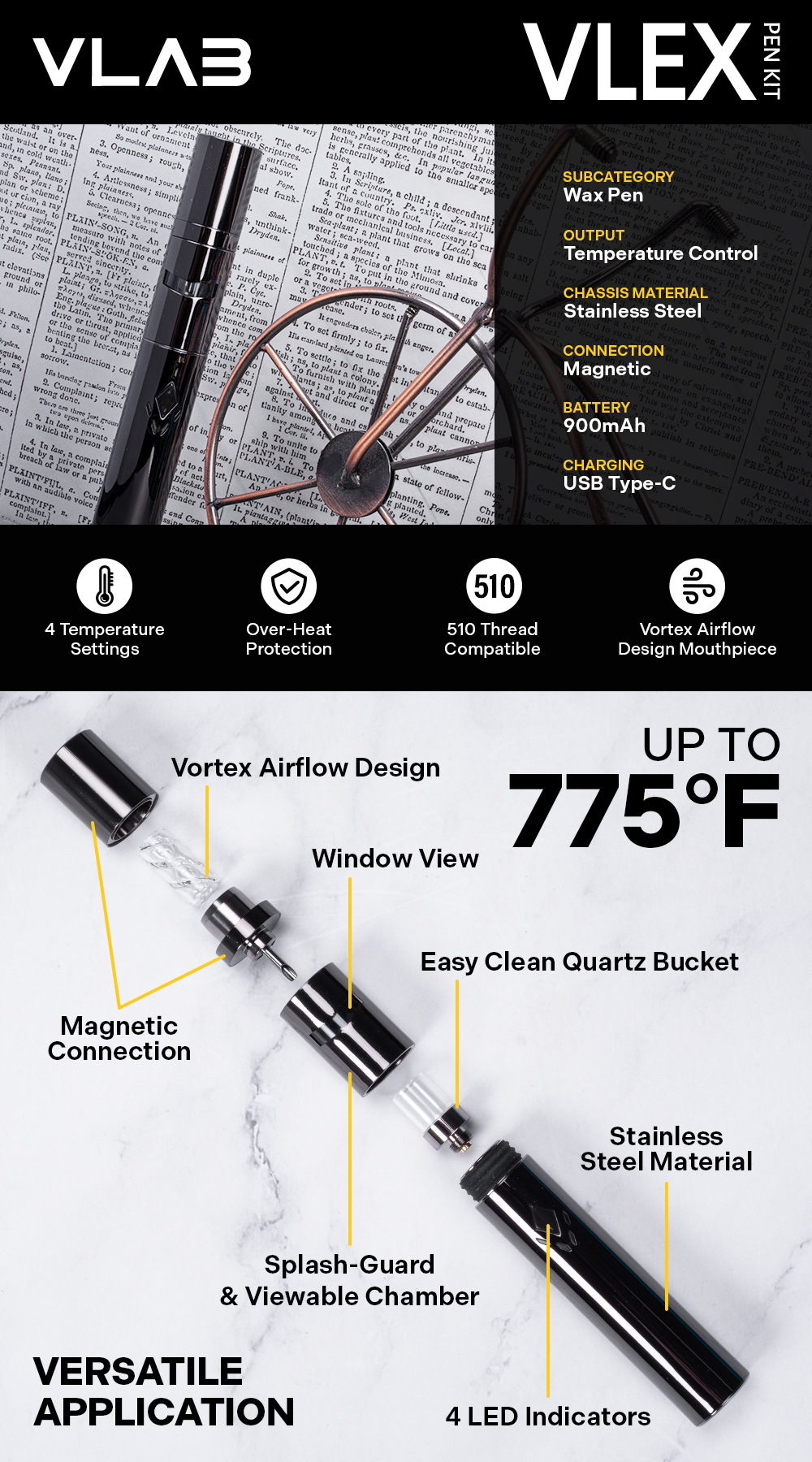 VLAB VLEX Vape Pen Kit